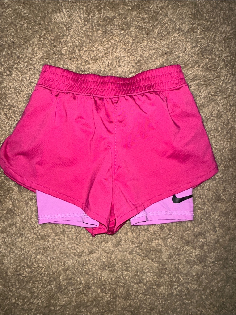 NWT Nike Pink and Lavender Shorts (4)